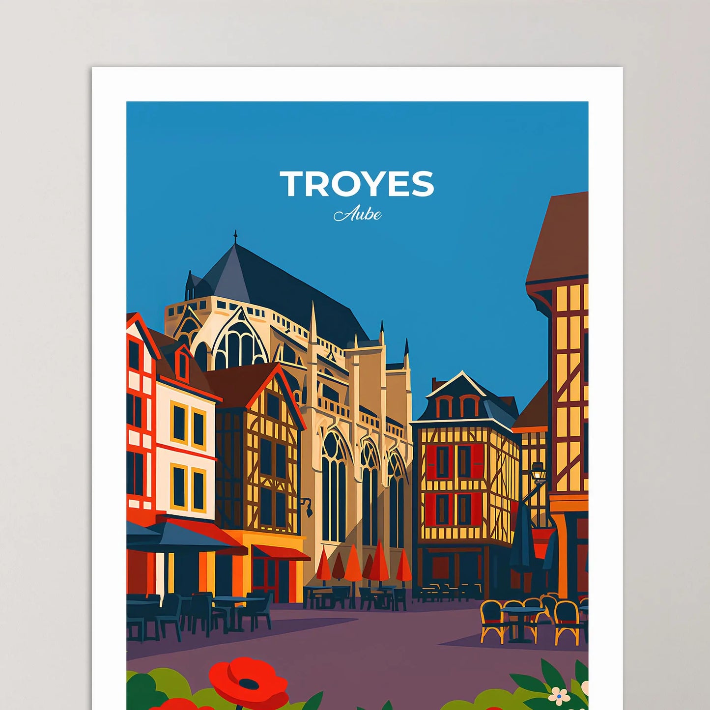 Affiche Troyes