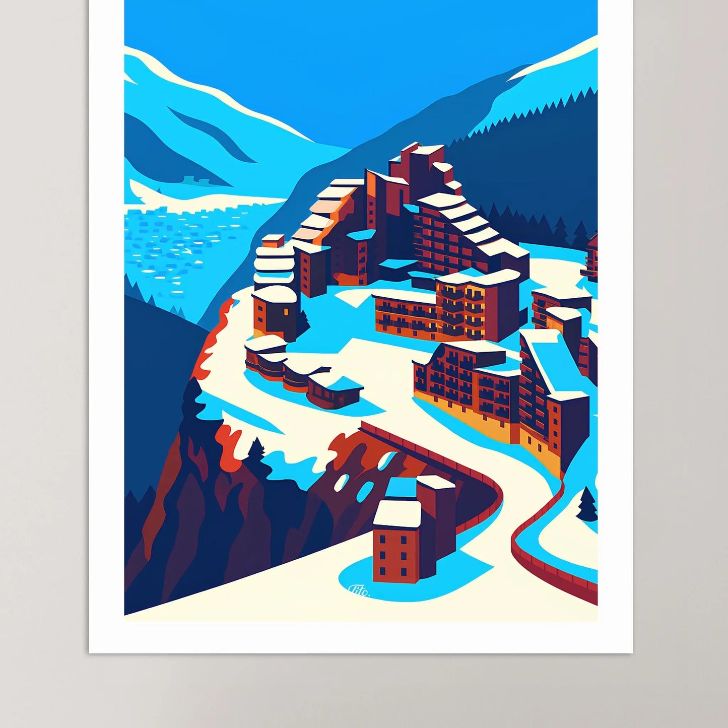 Affiche Avoriaz
