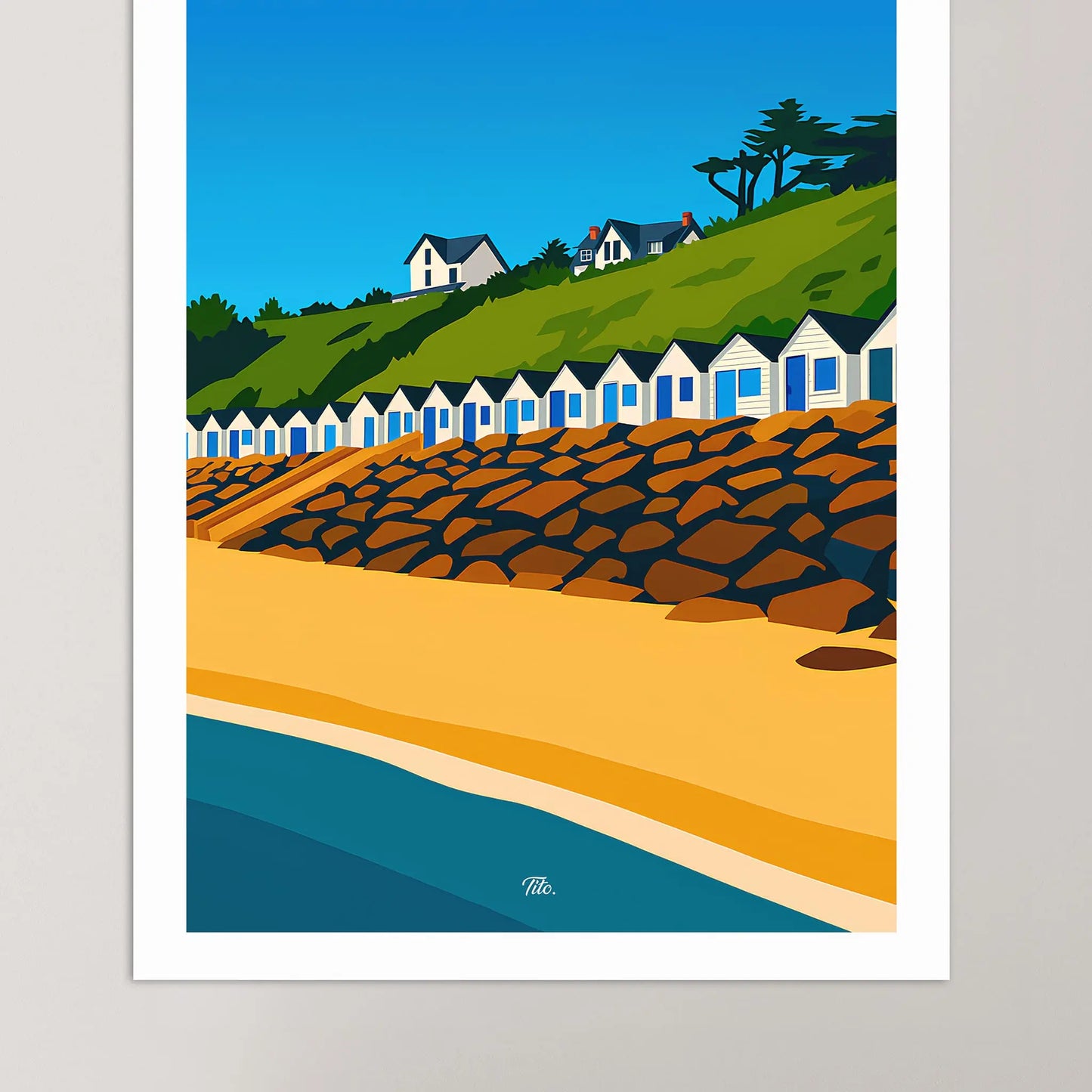 Affiche Barneville-Carteret