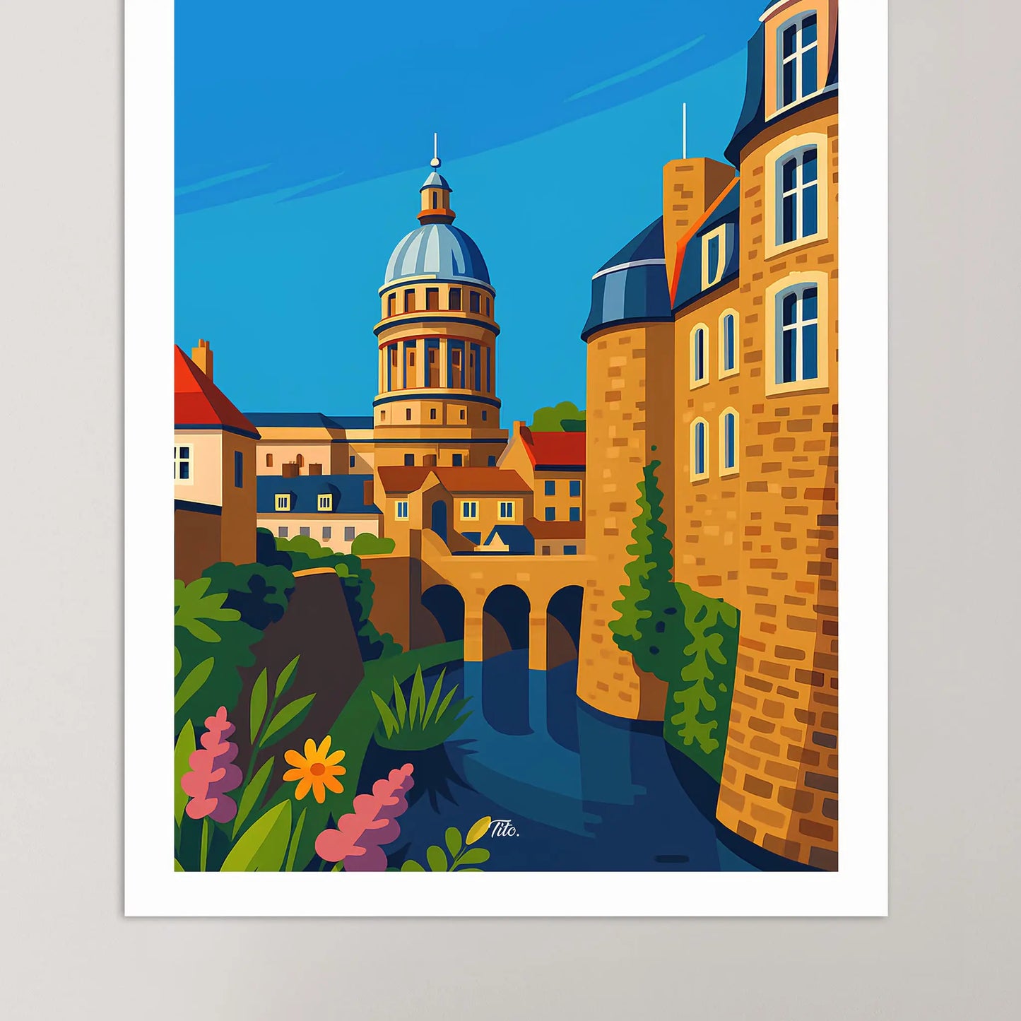 Affiche Boulogne-sur-Mer