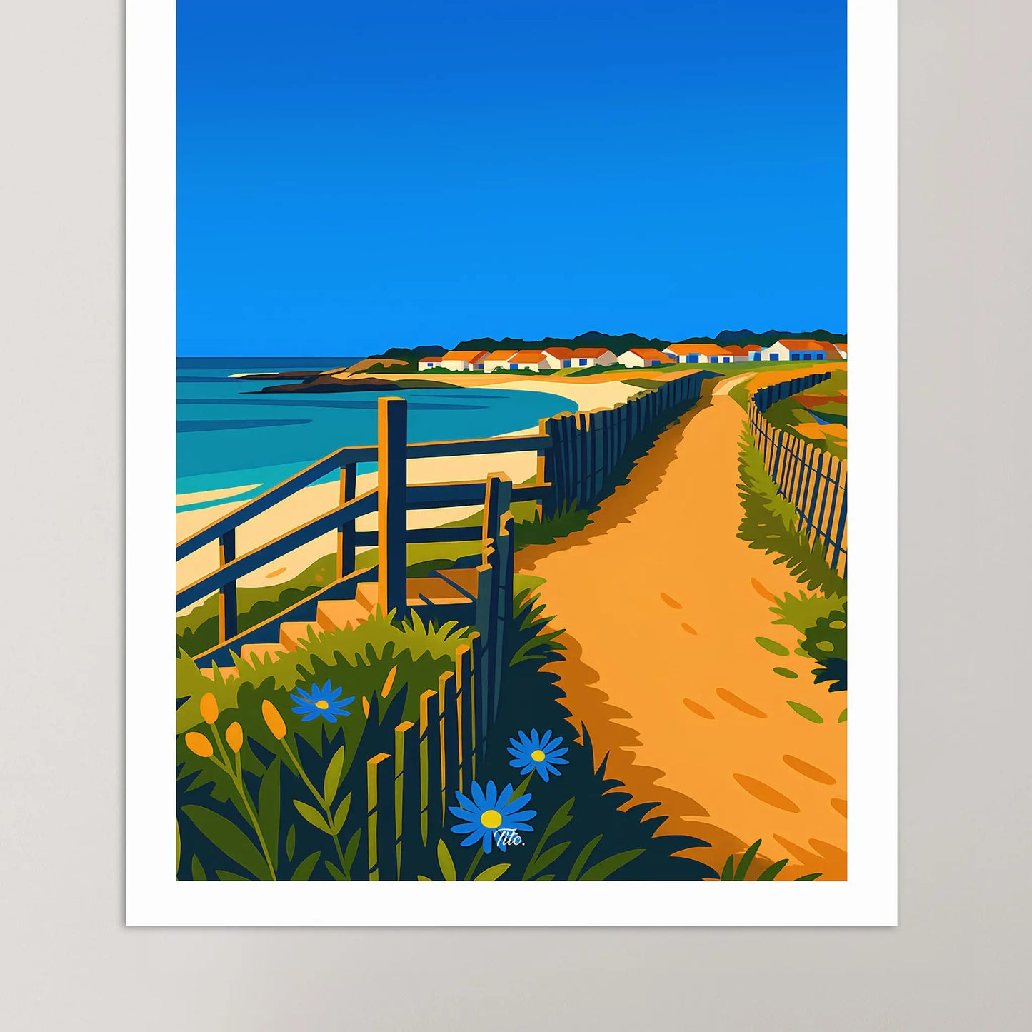 Affiche Brétignolles-sur-Mer