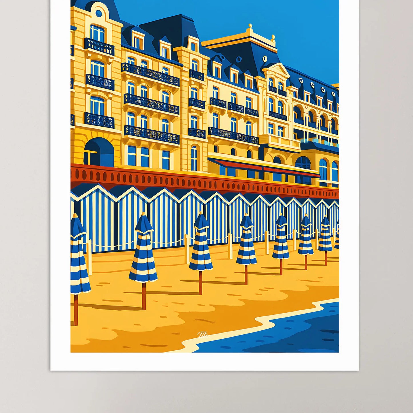 Affiche Cabourg