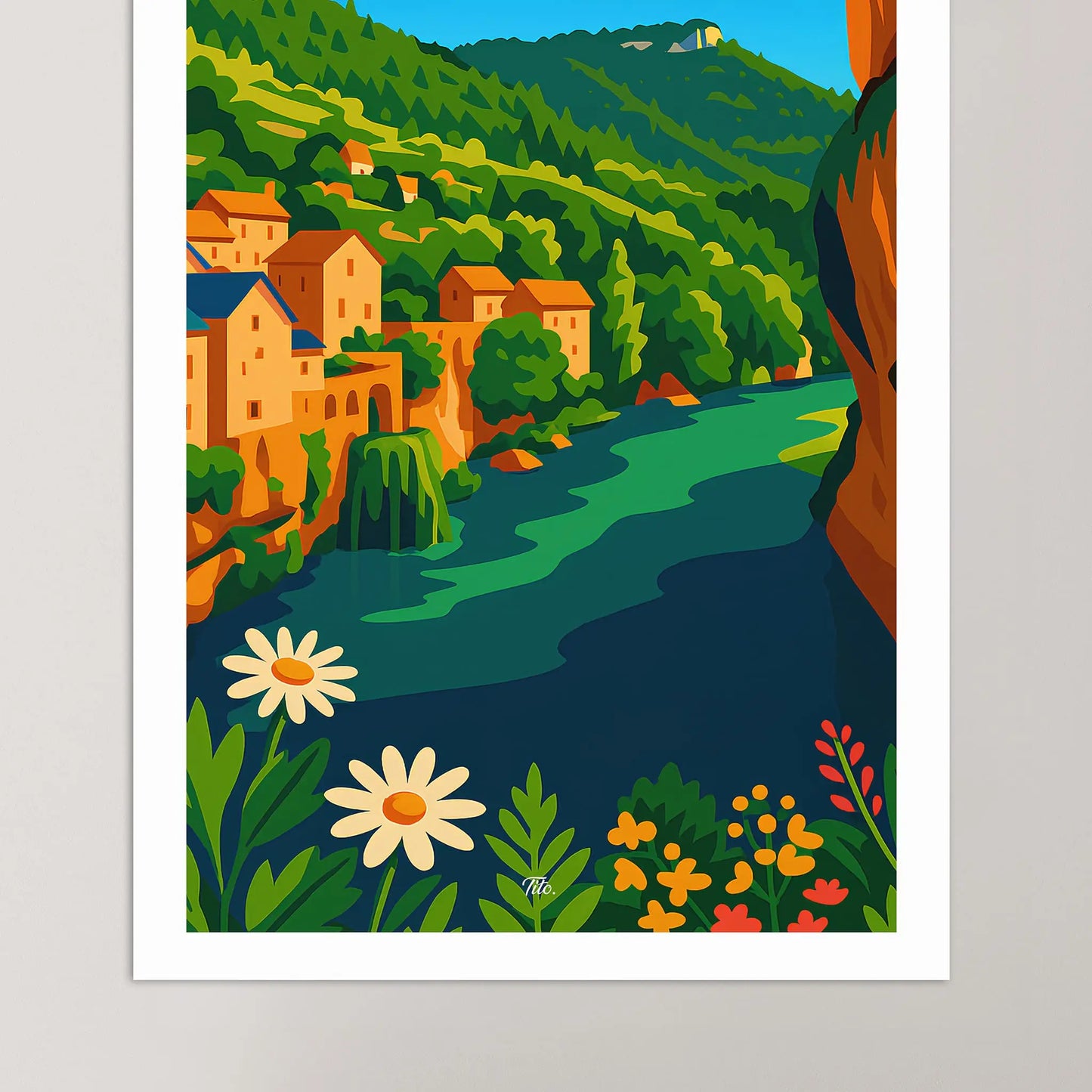 Affiche Cévennes