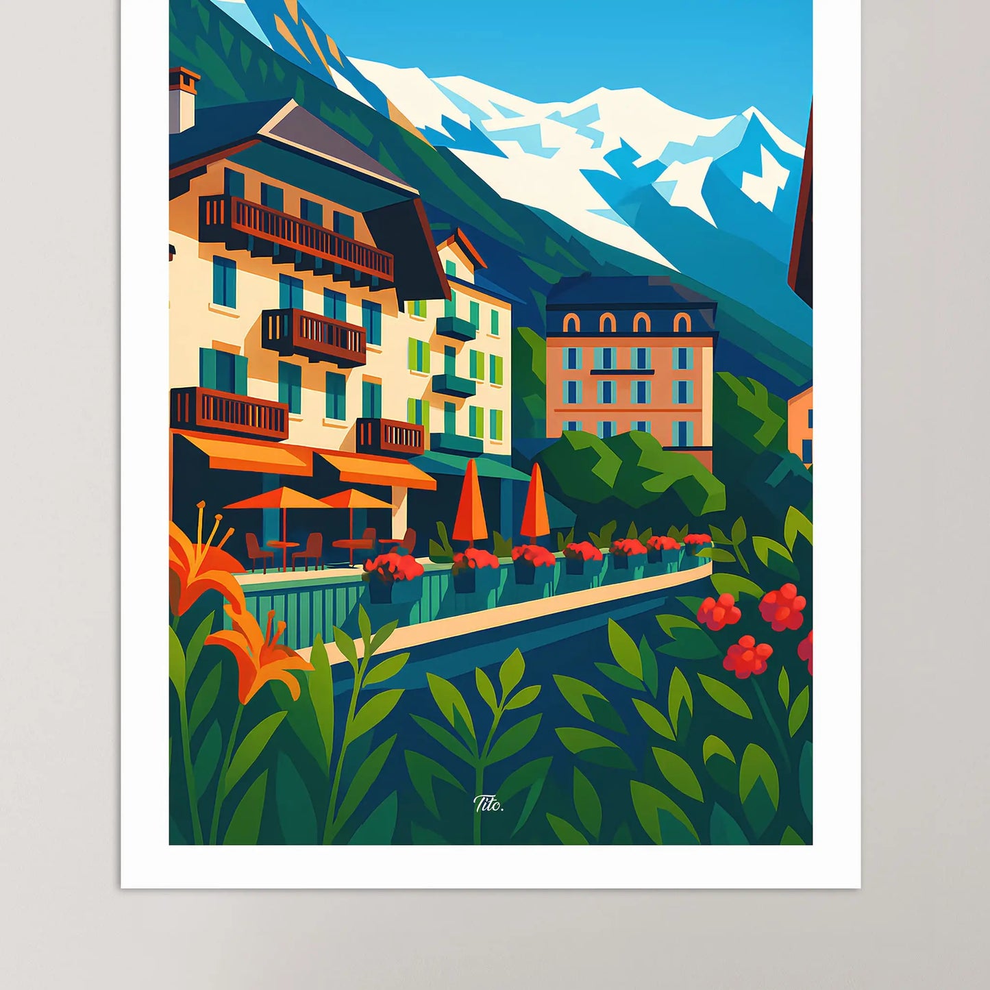 Affiche Chamonix
