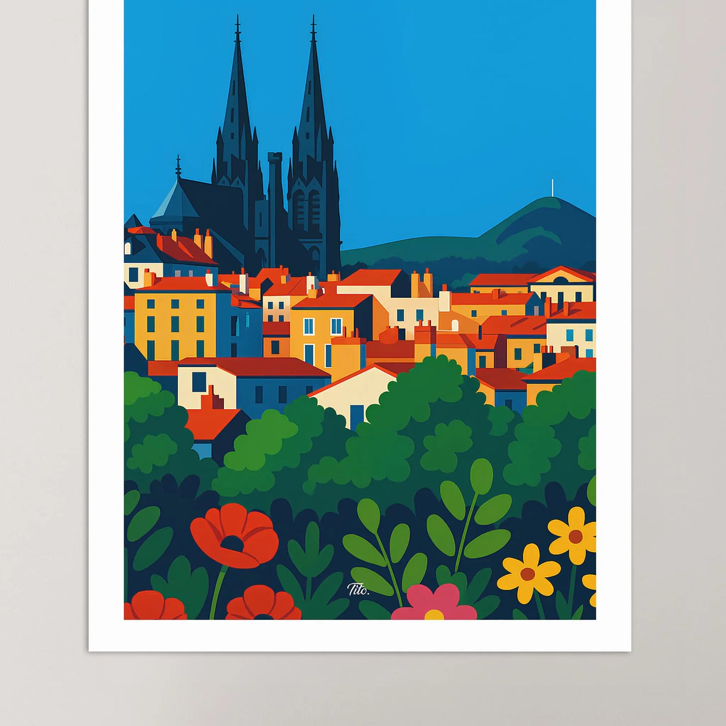 Affiche Clermont-Ferrand