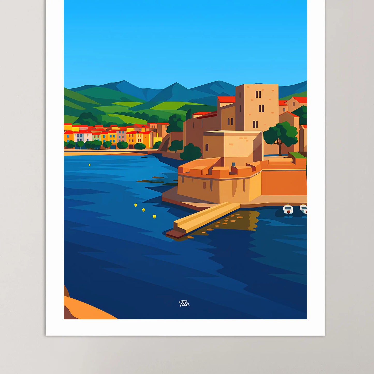 Affiche Collioure