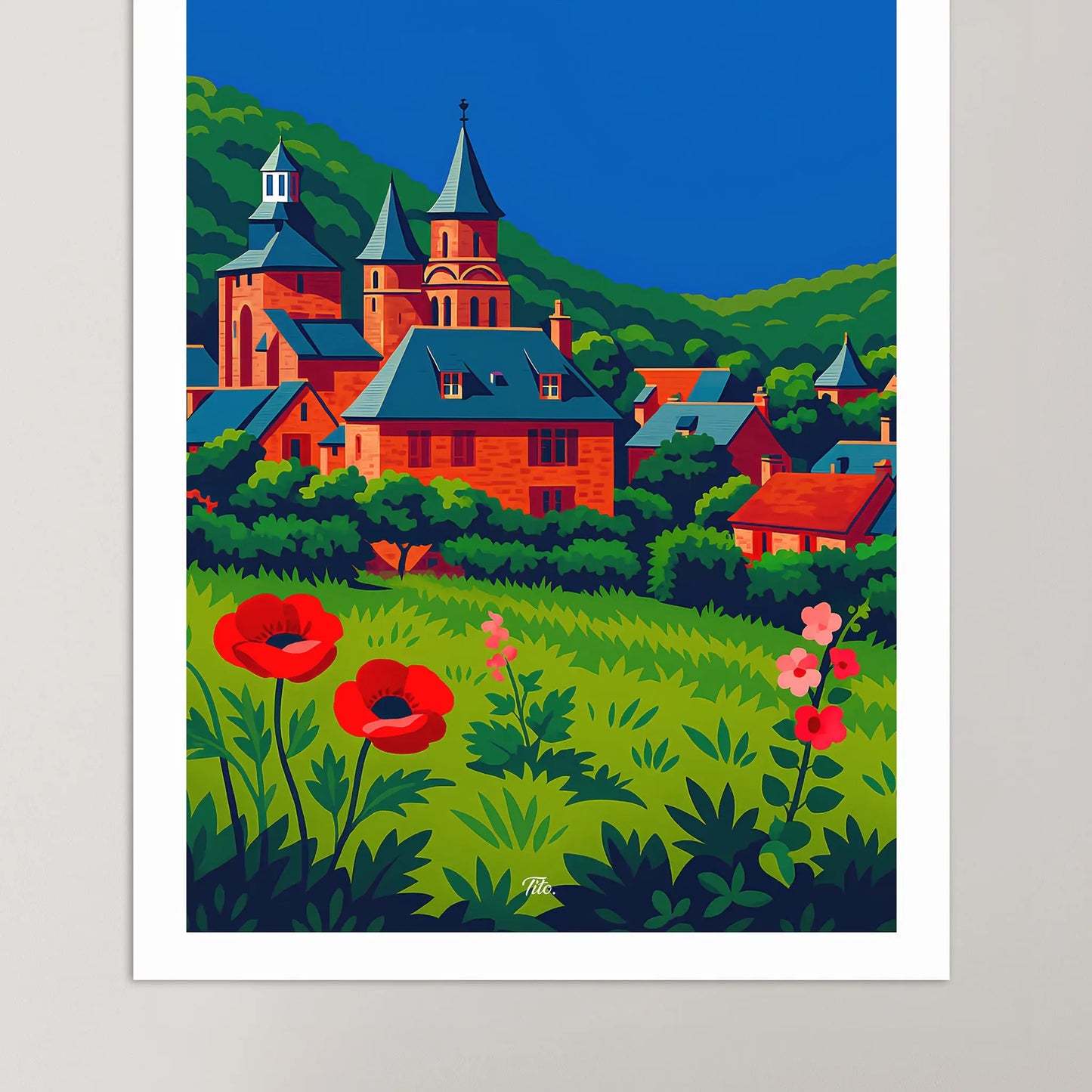 Affiche Collonges-la-Rouge