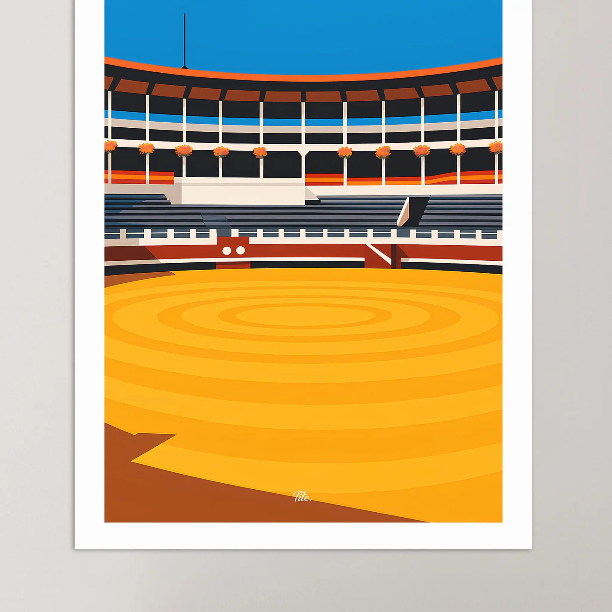 Affiche Dax - Poster vintage, impression artistique murale