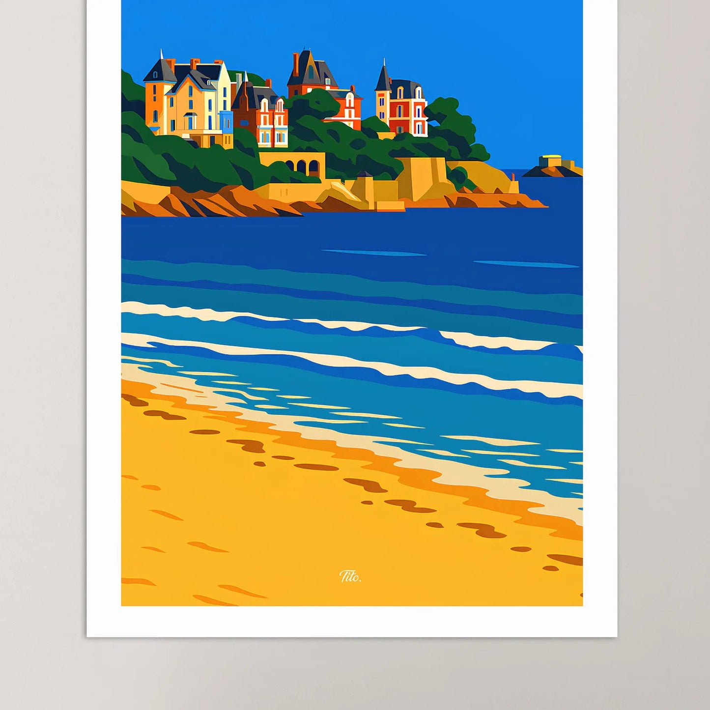 Affiche Dinard