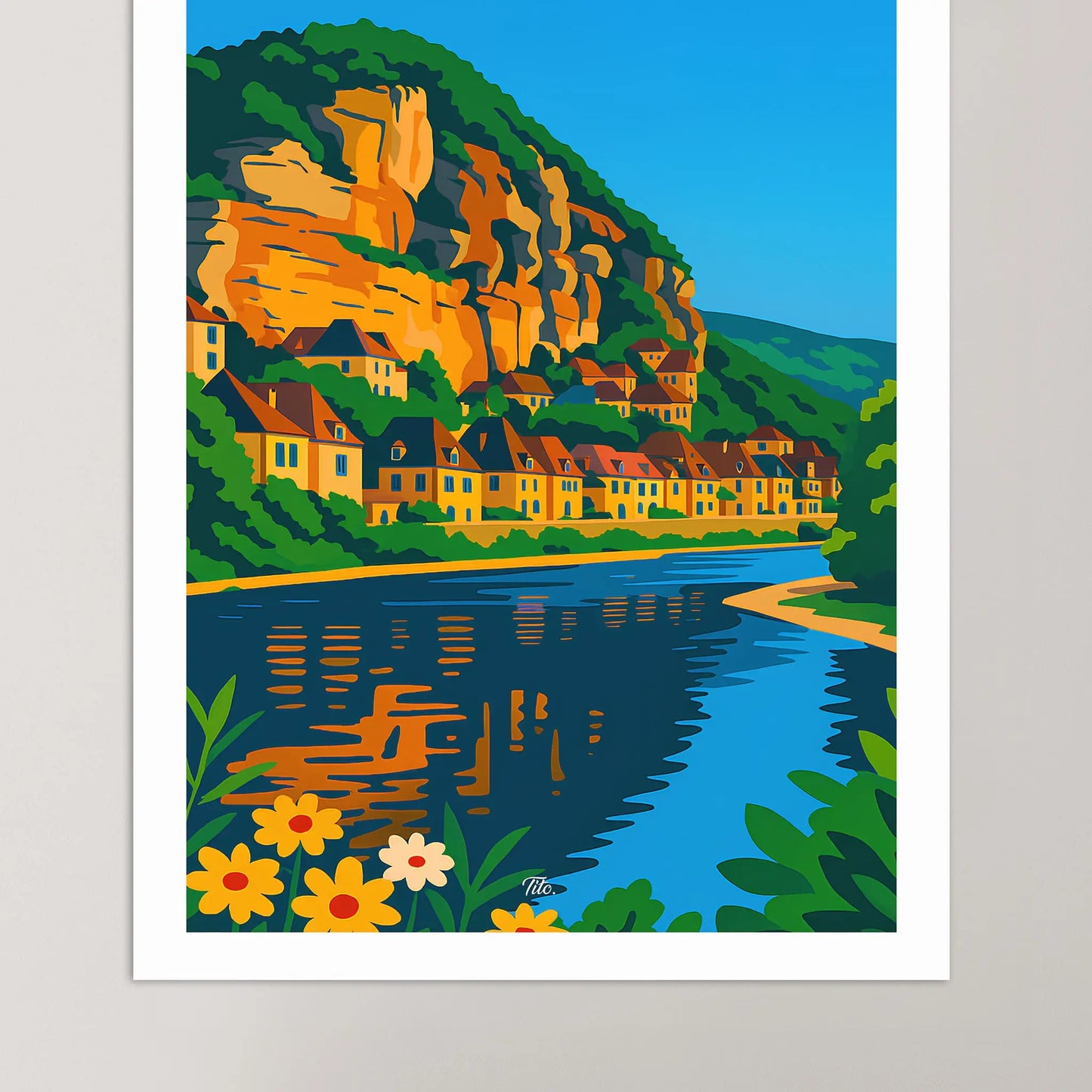 Affiche Dordogne