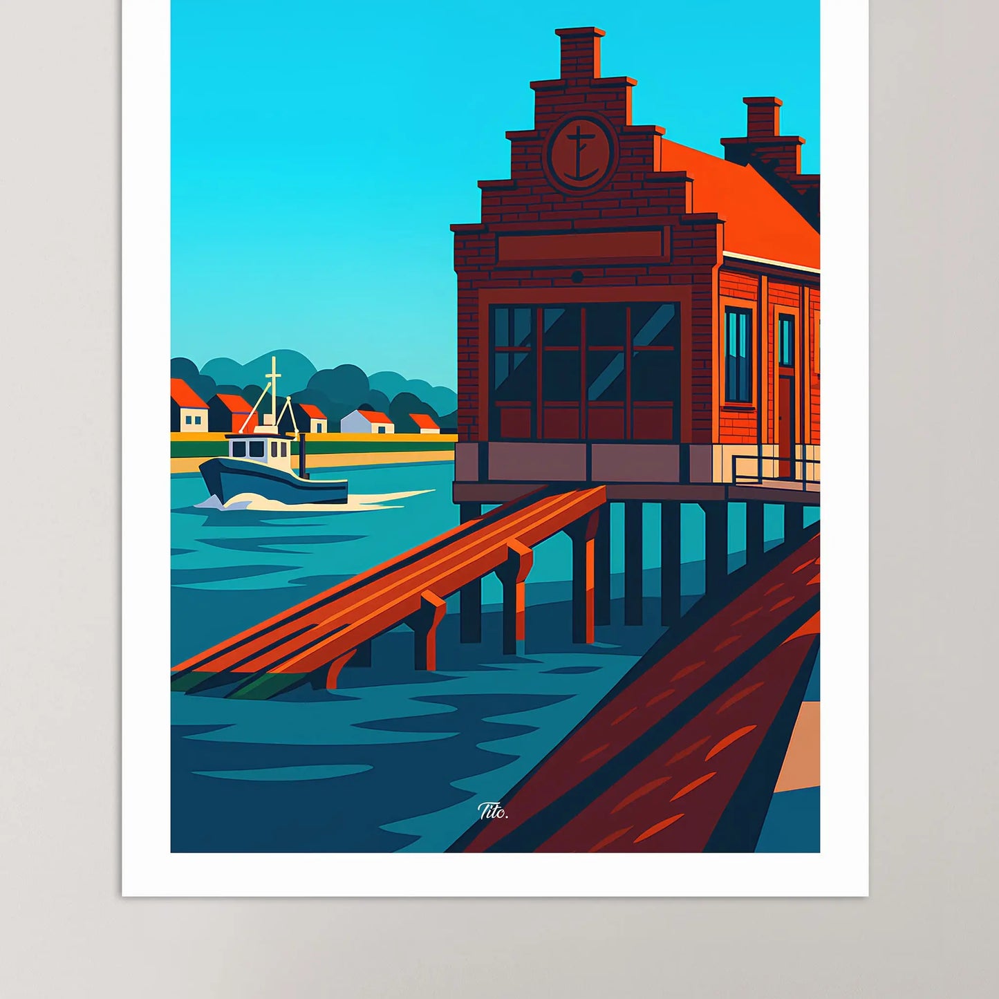 Affiche Grand-Fort-Philippe