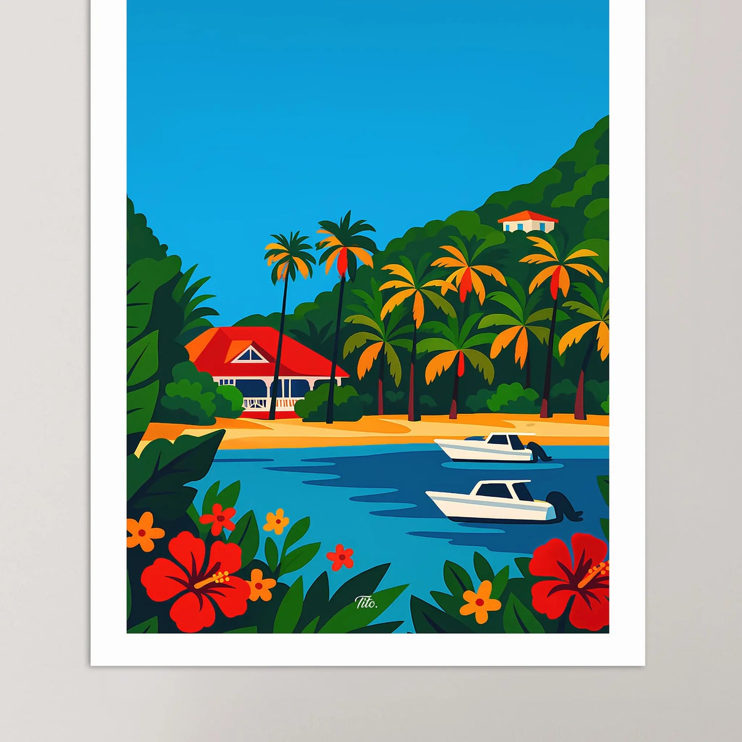 Affiche Guadeloupe