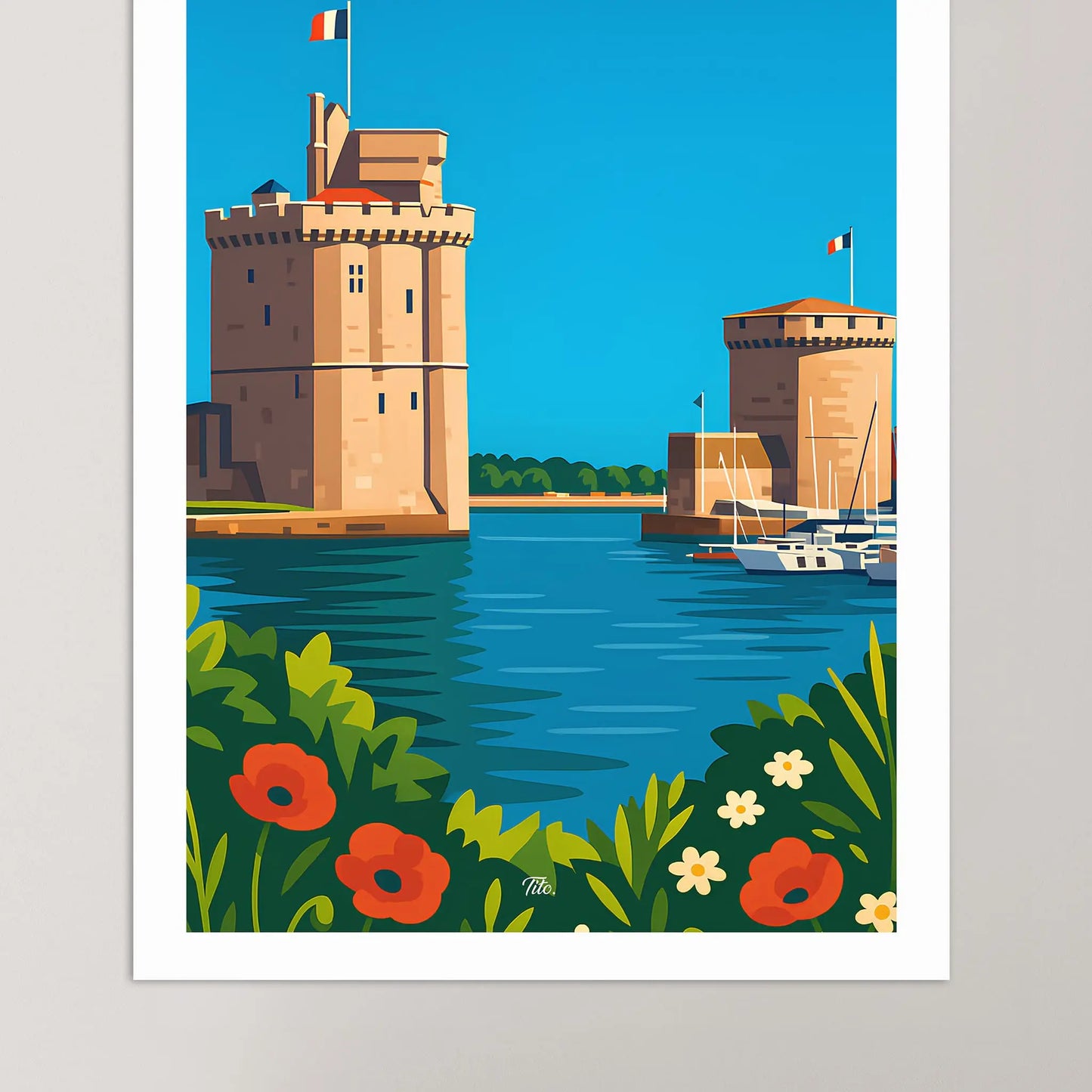 Affiche La Rochelle