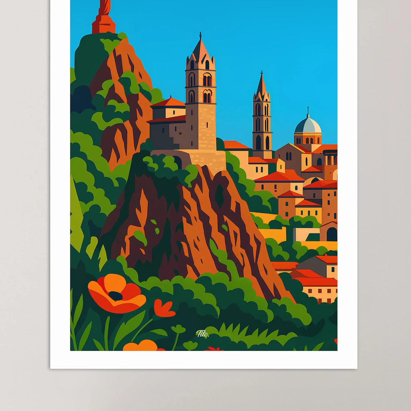 Affiche Le Puy-en-Velay