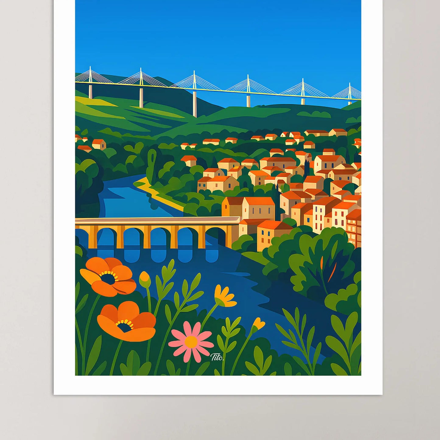 Affiche Millau