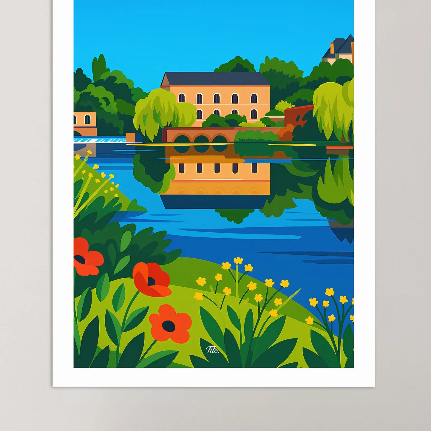 Affiche Pays de la Loire