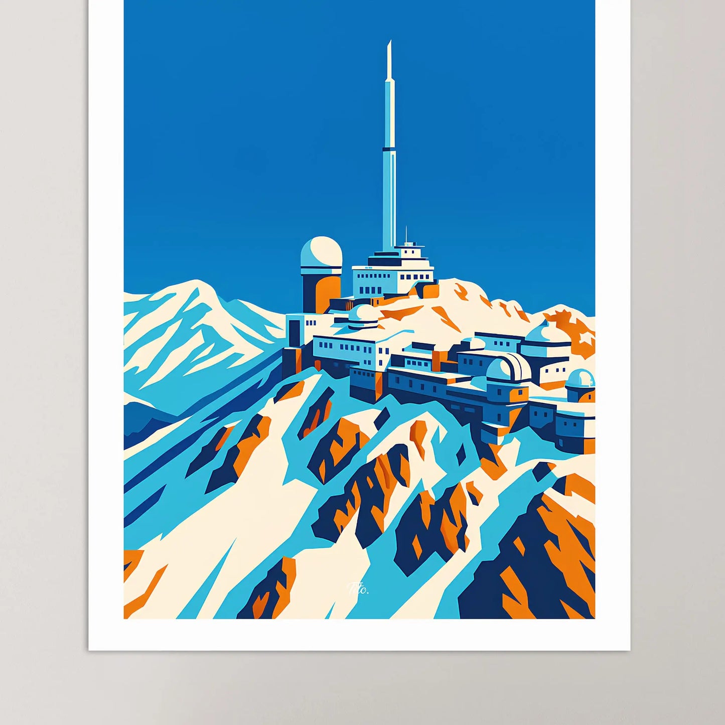 Affiche Pic du Midi