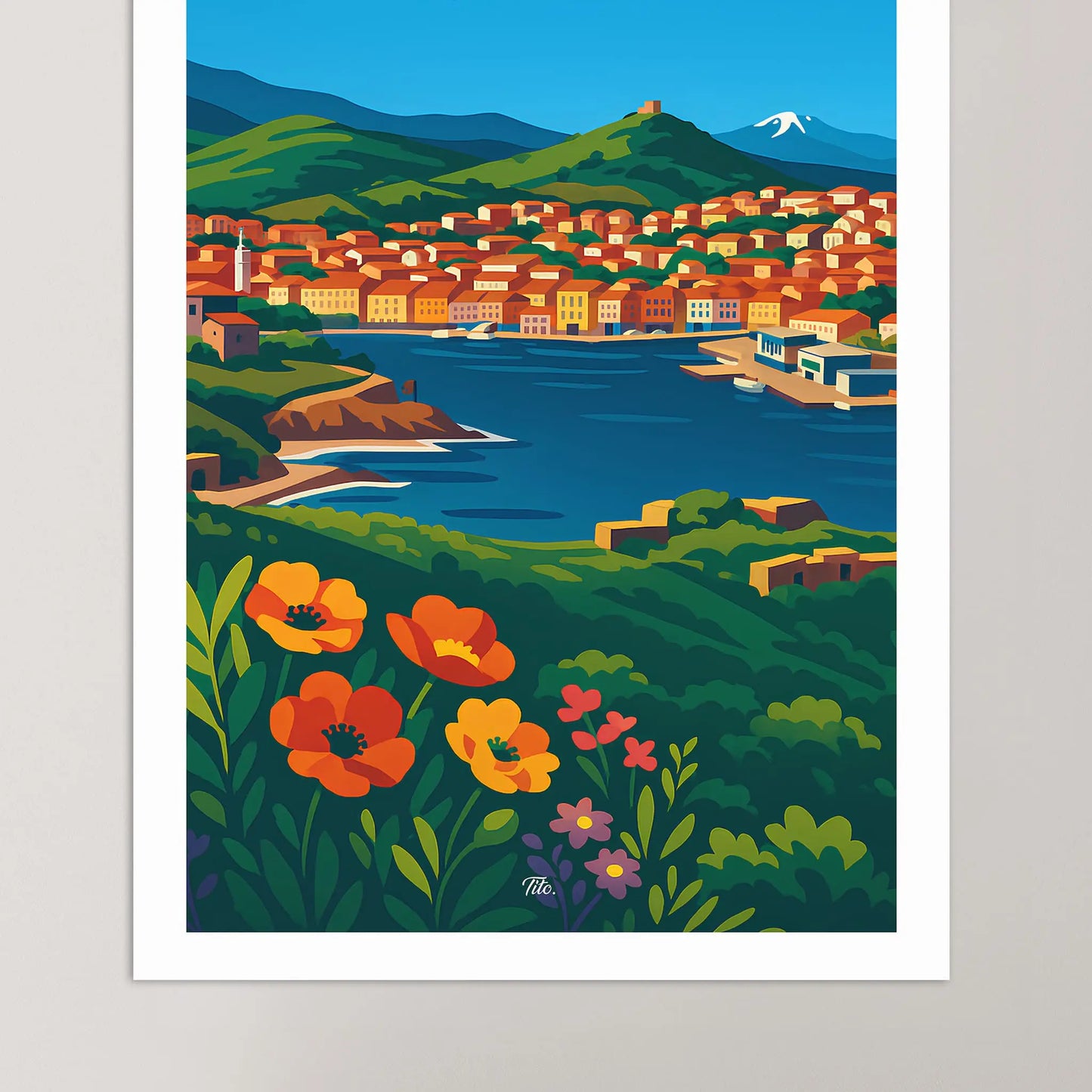 Affiche Port-Vendres
