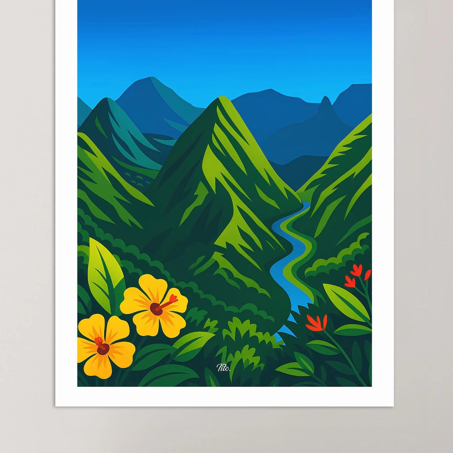 Affiche La Réunion