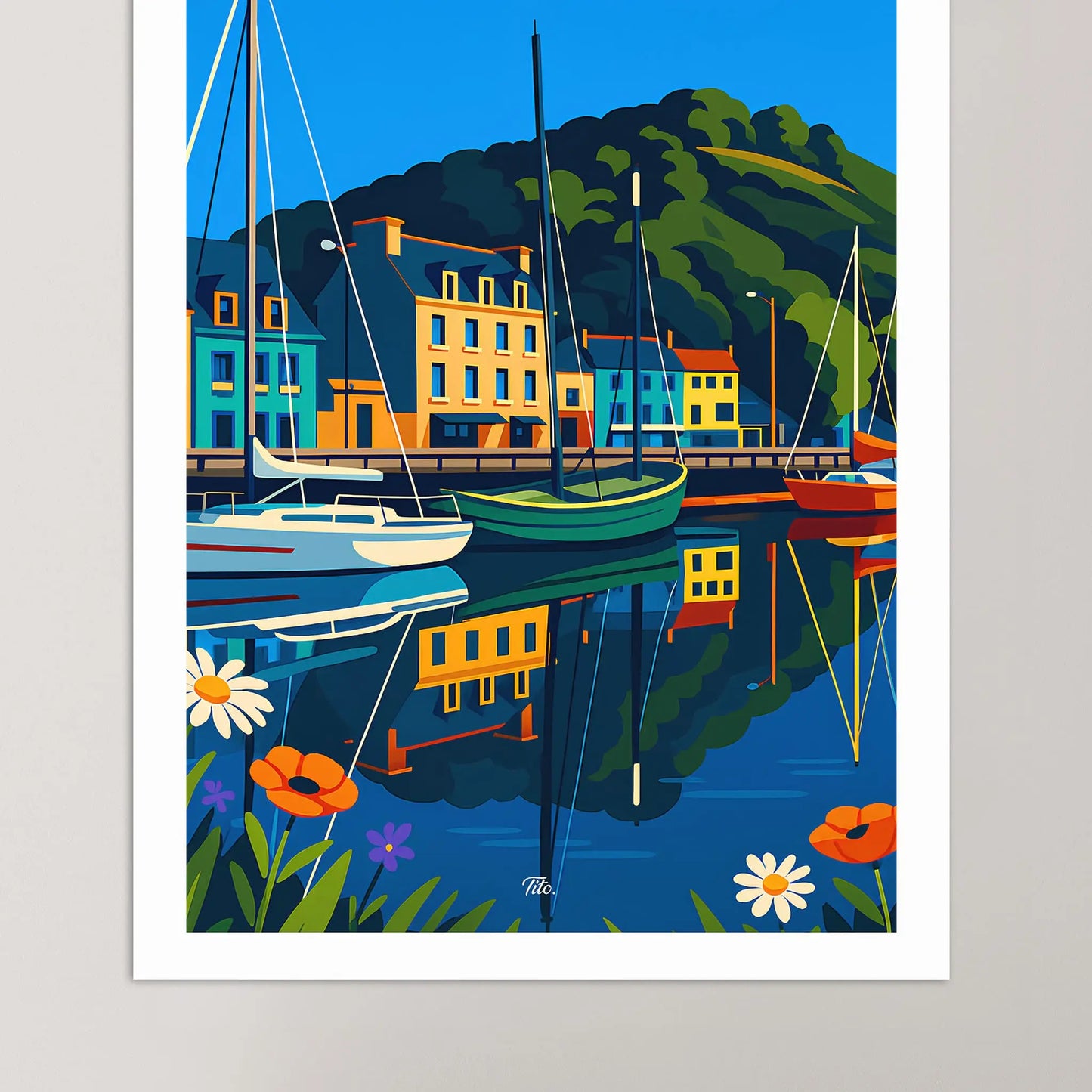 Affiche Saint-Brieuc