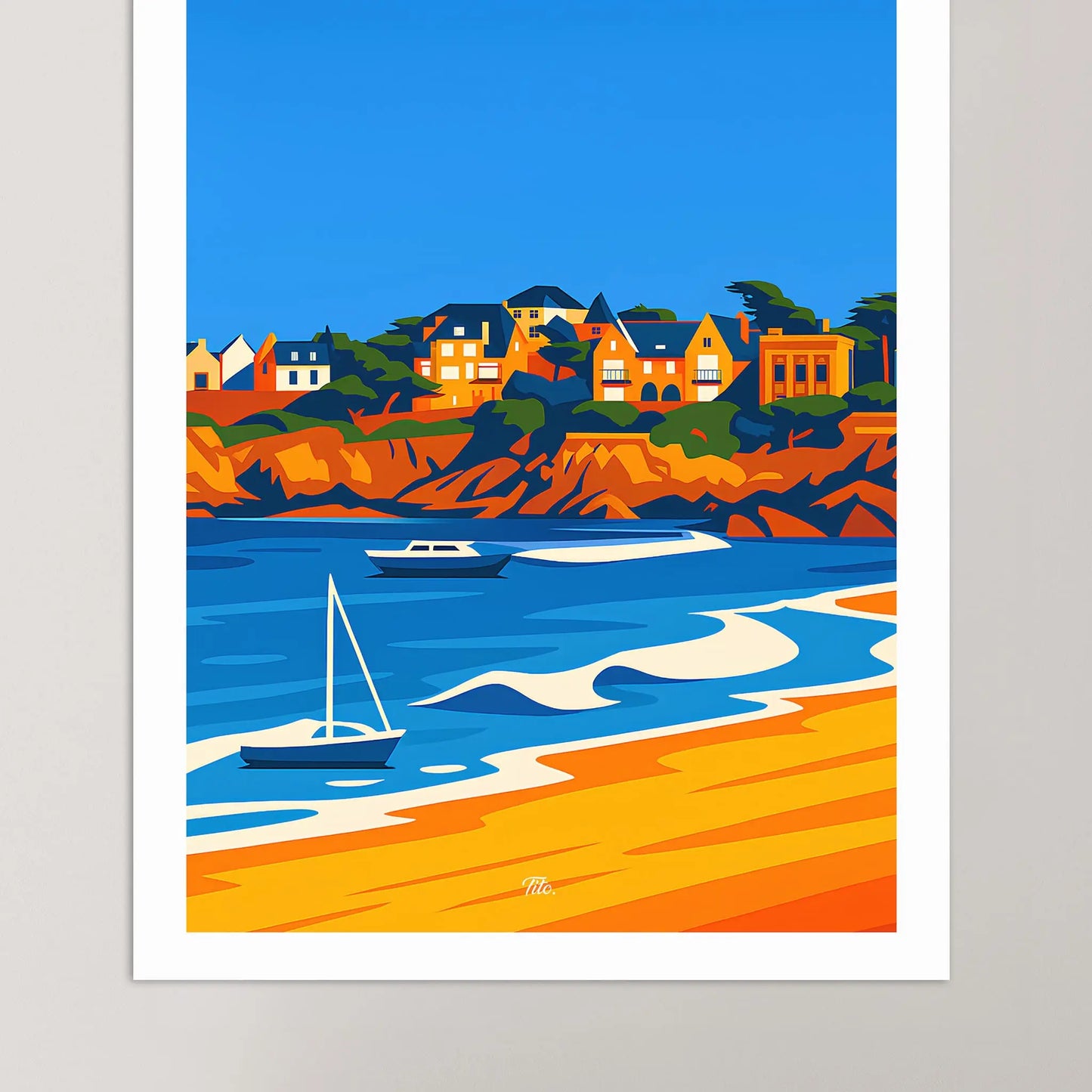 Affiche Saint-Lunaire