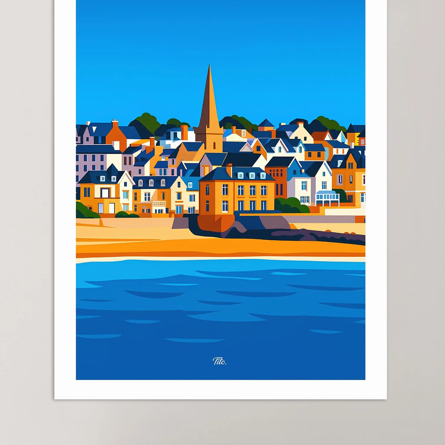 Affiche Saint-Pair-sur-Mer