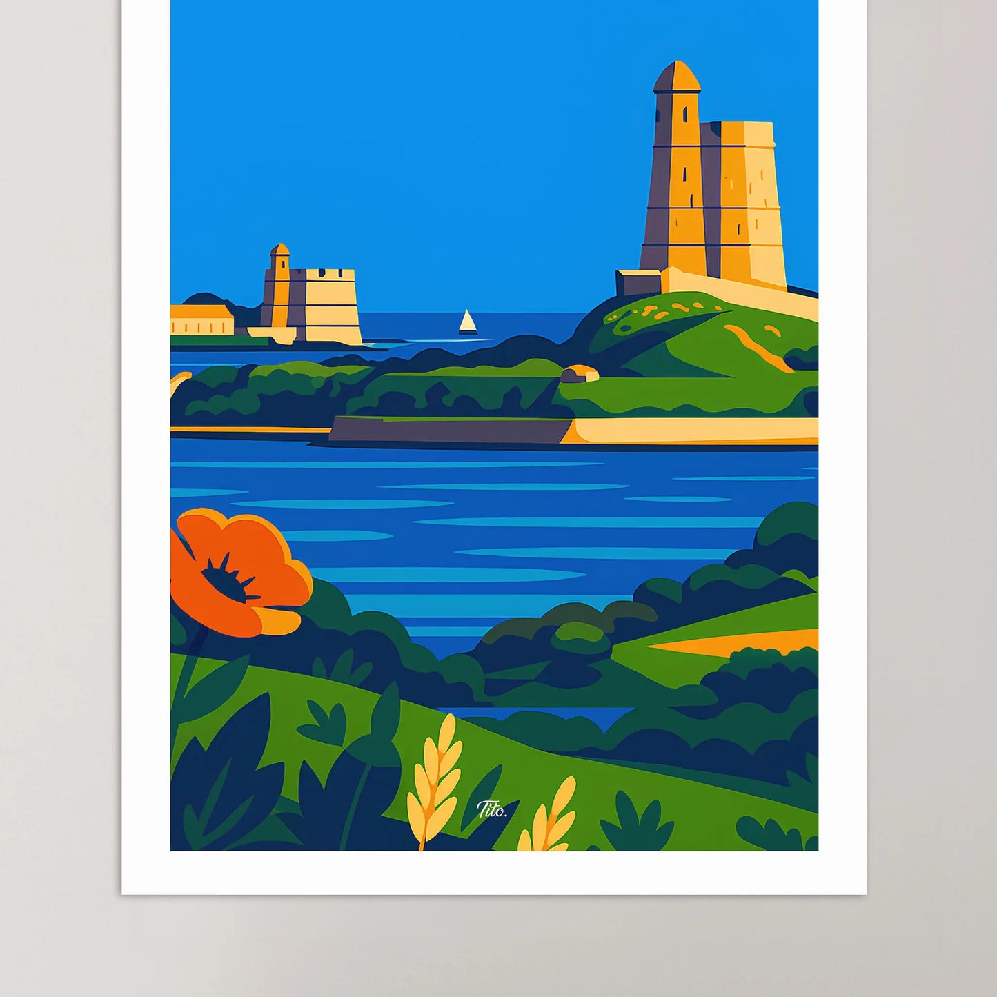 Affiche Saint-Vaast-La-Hougue