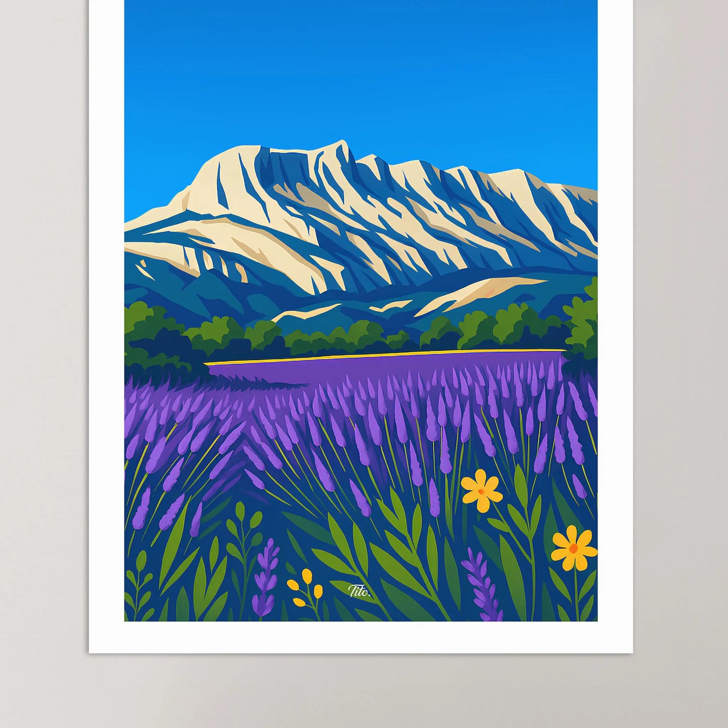 Affiche Sainte-Victoire