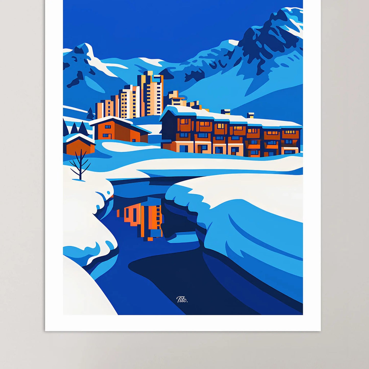 Affiche Tignes