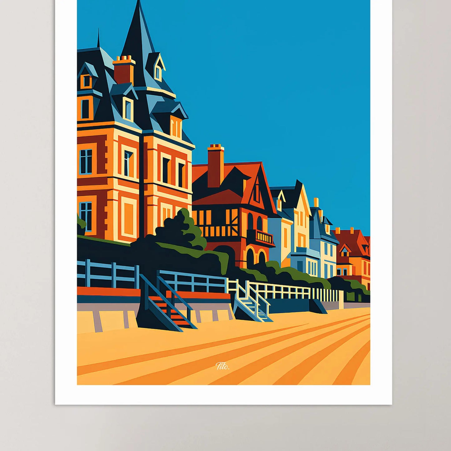 Affiche Trouville-sur-Mer