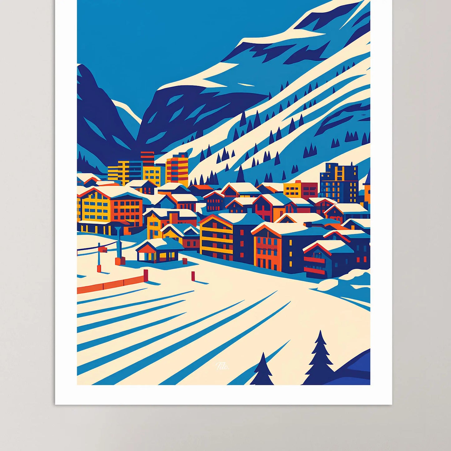 Affiche Val-d'Isère