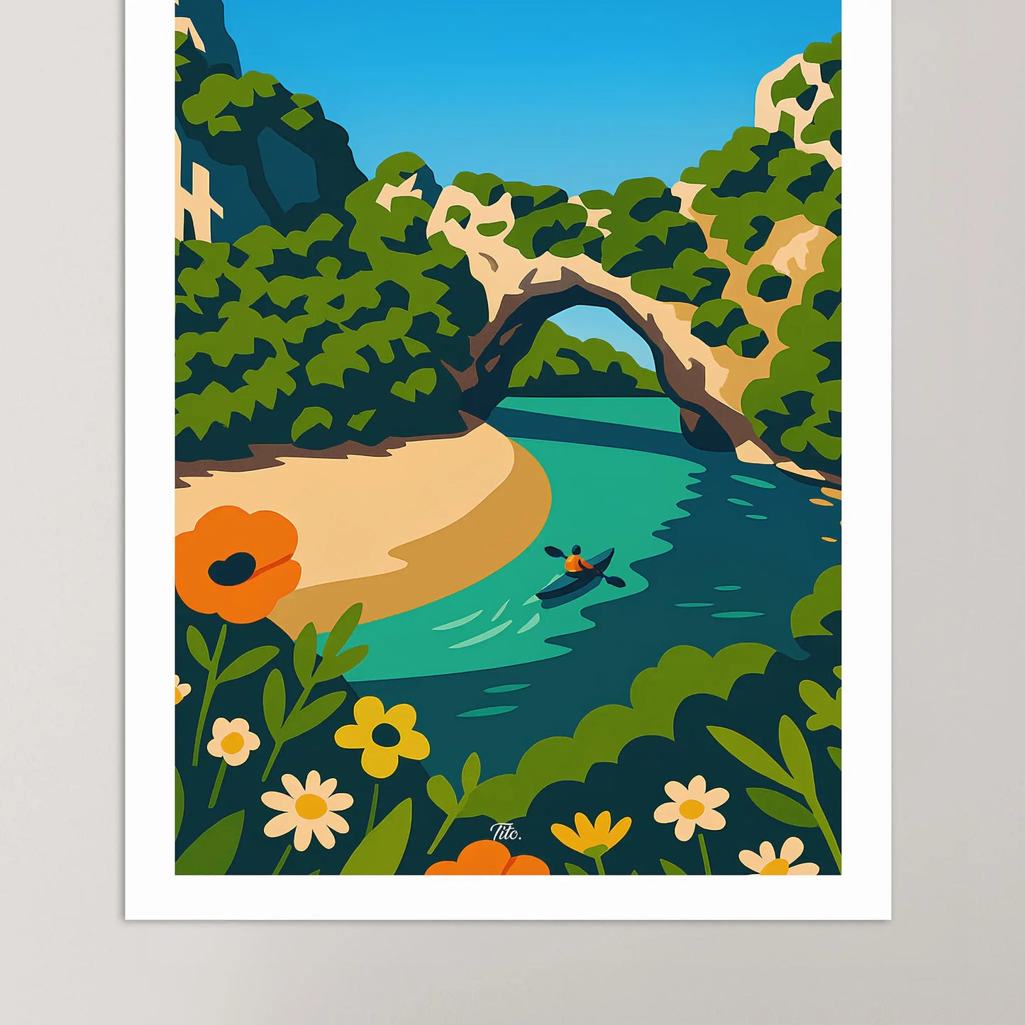 Affiche Vallon-Pont-d’Arc