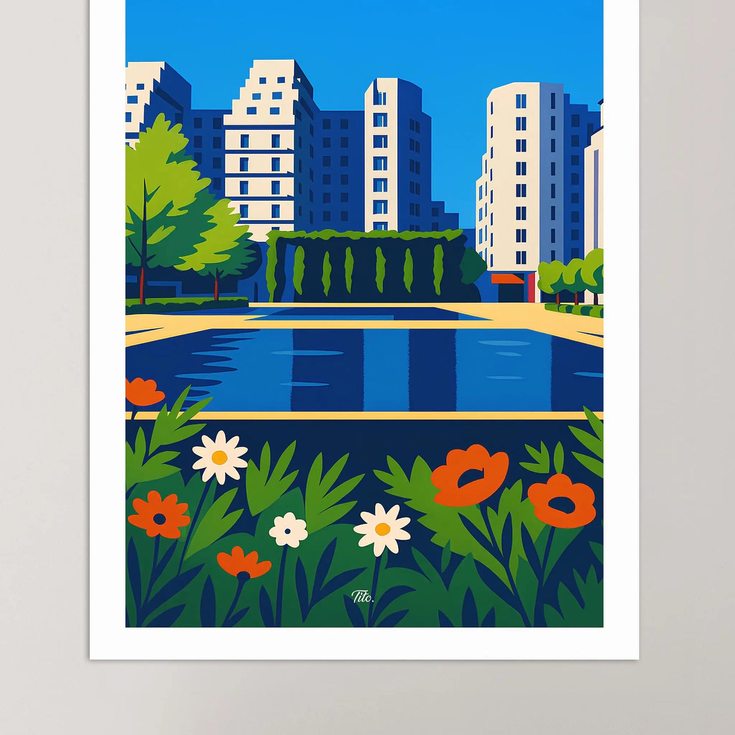 Affiche Villeurbanne