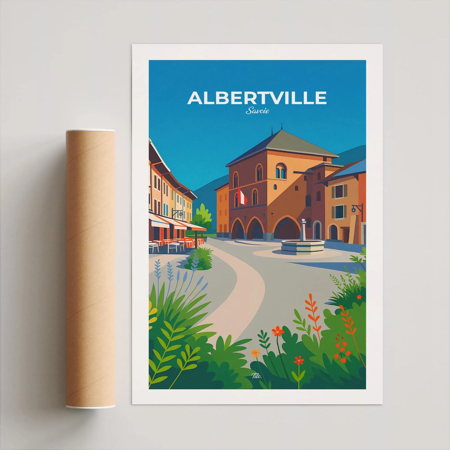 Affiche Albertville