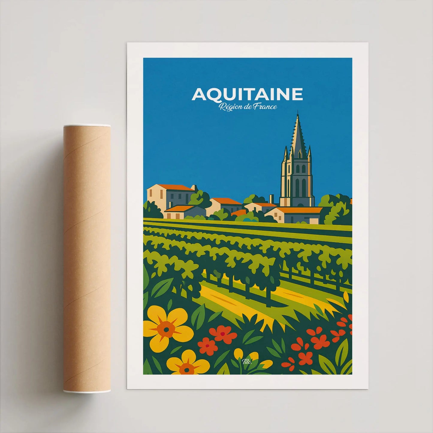 Affiche Aquitaine