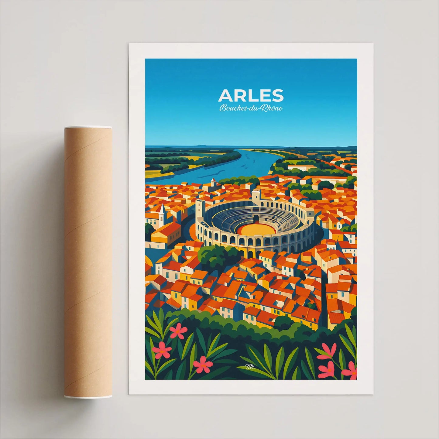 Affiche Arles