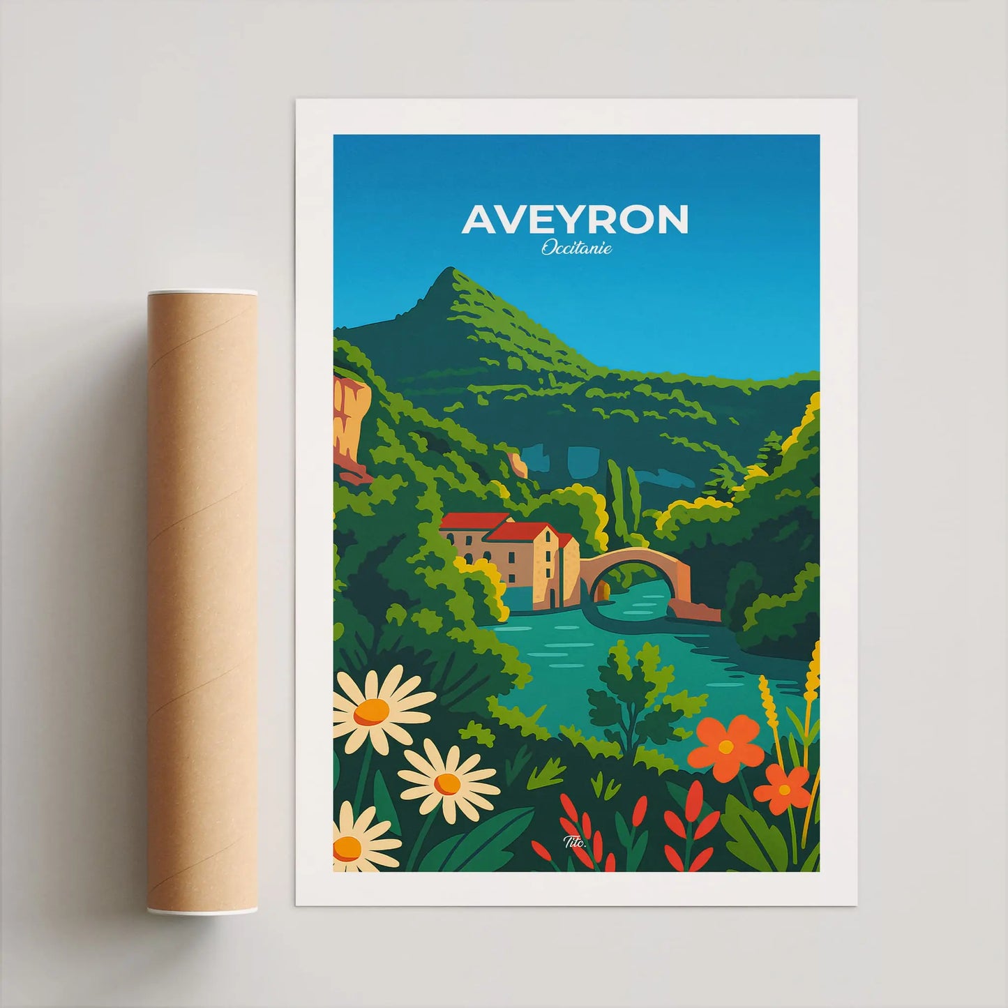 Affiche Aveyron
