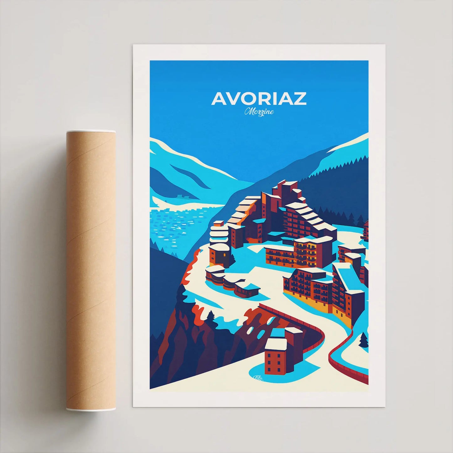 Affiche Avoriaz