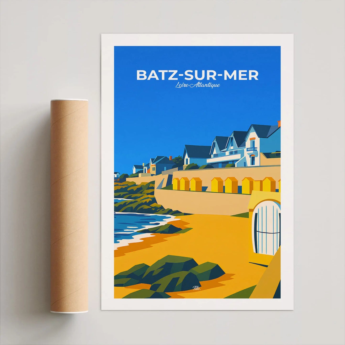 Affiche Batz-sur-Mer