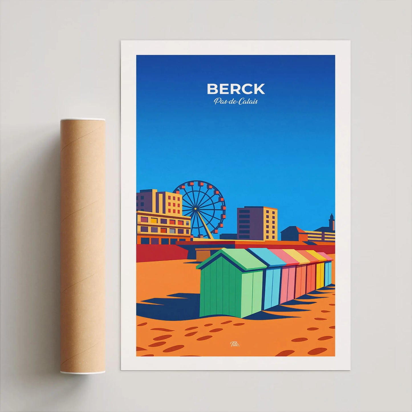 Affiche Berck