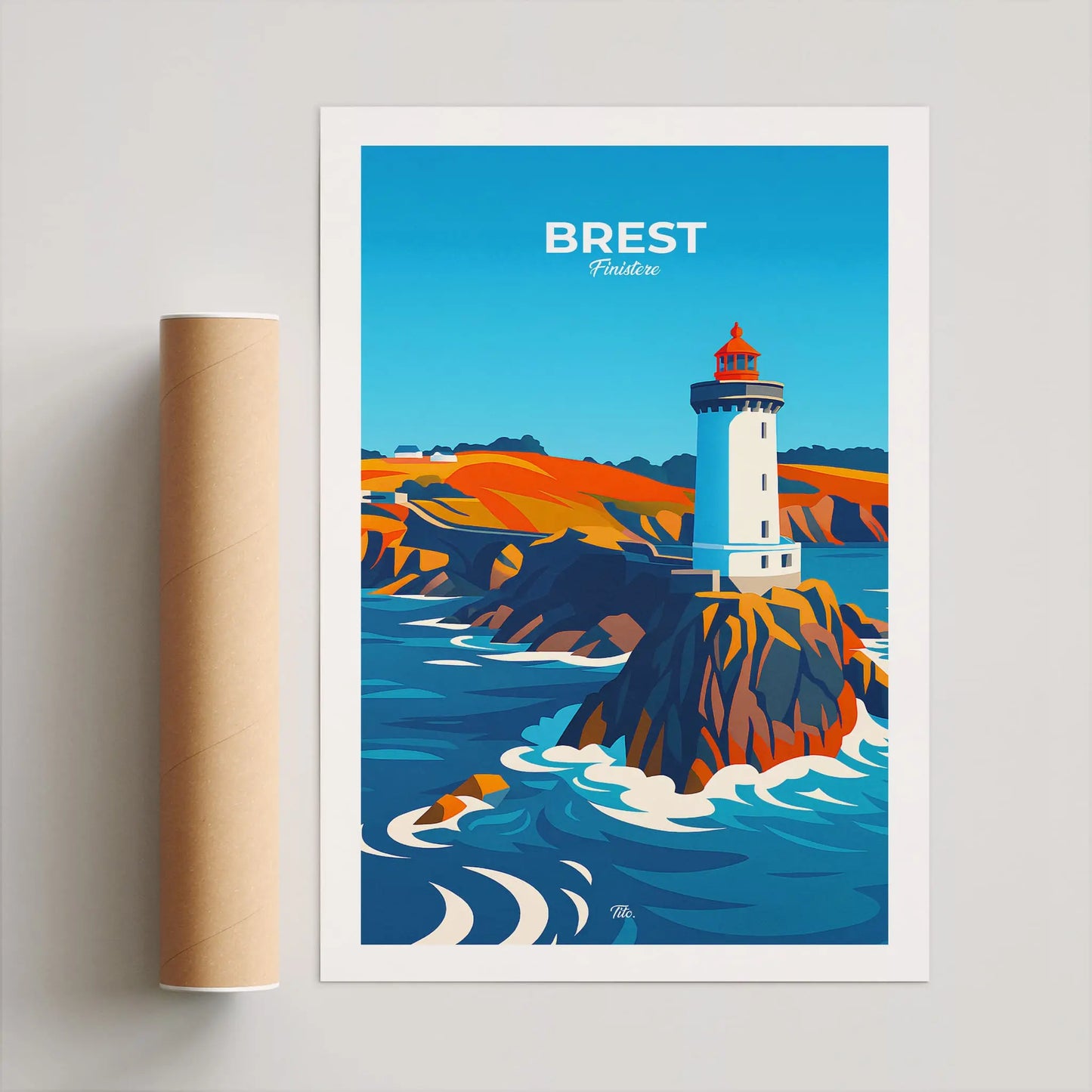 Affiche Brest