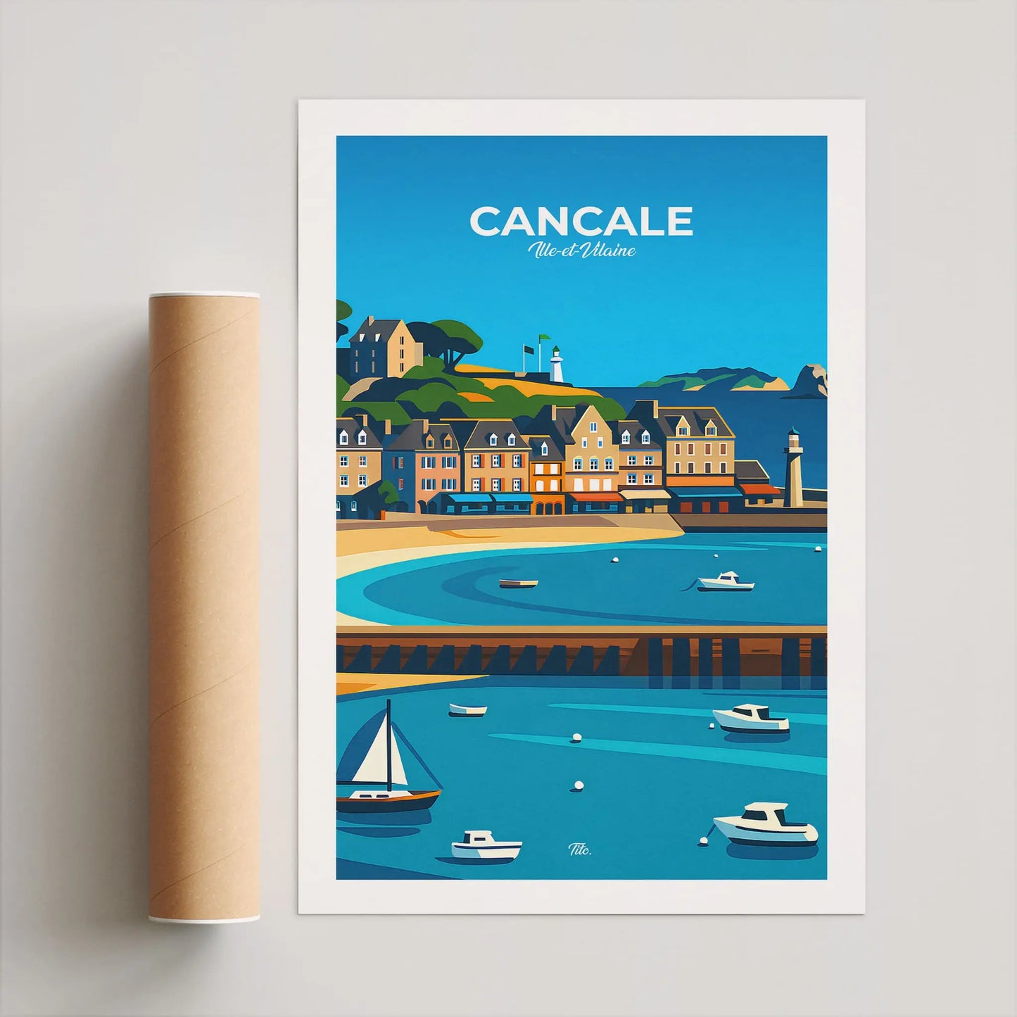 Affiche Cancale