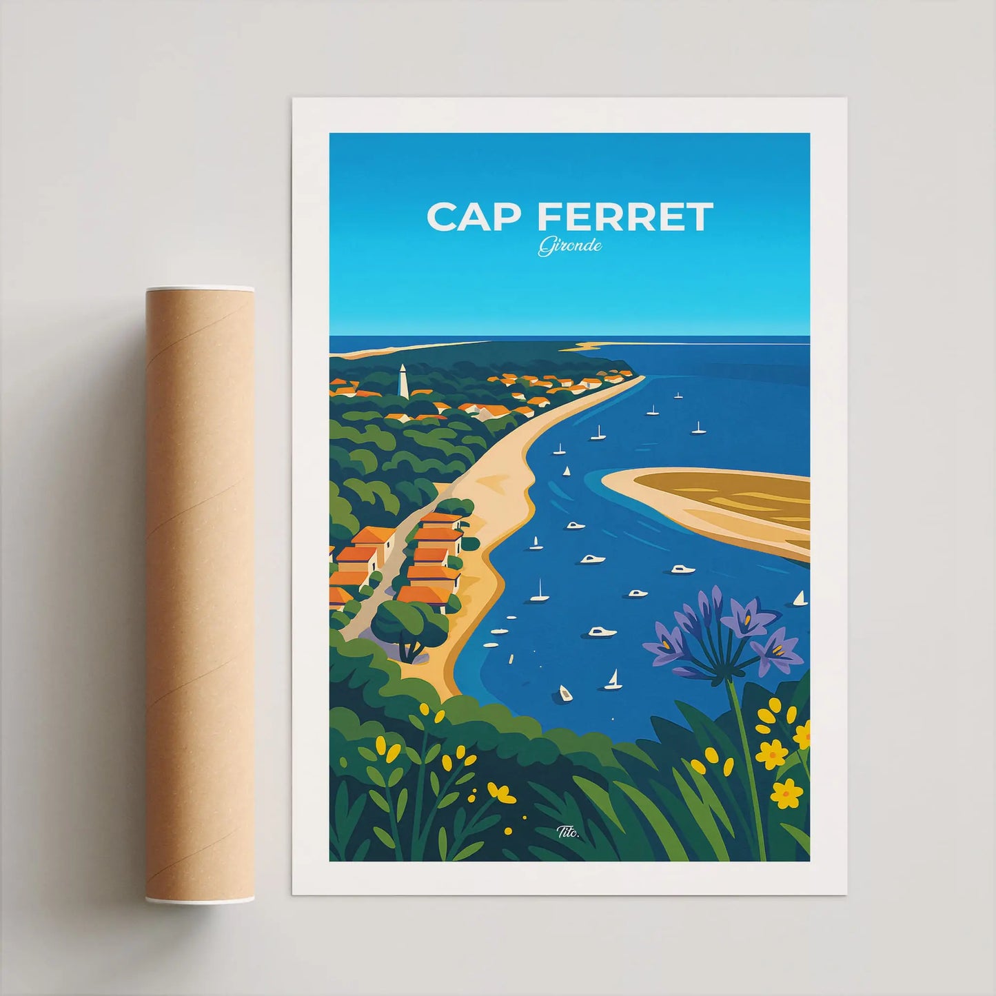Affiche Cap Ferret