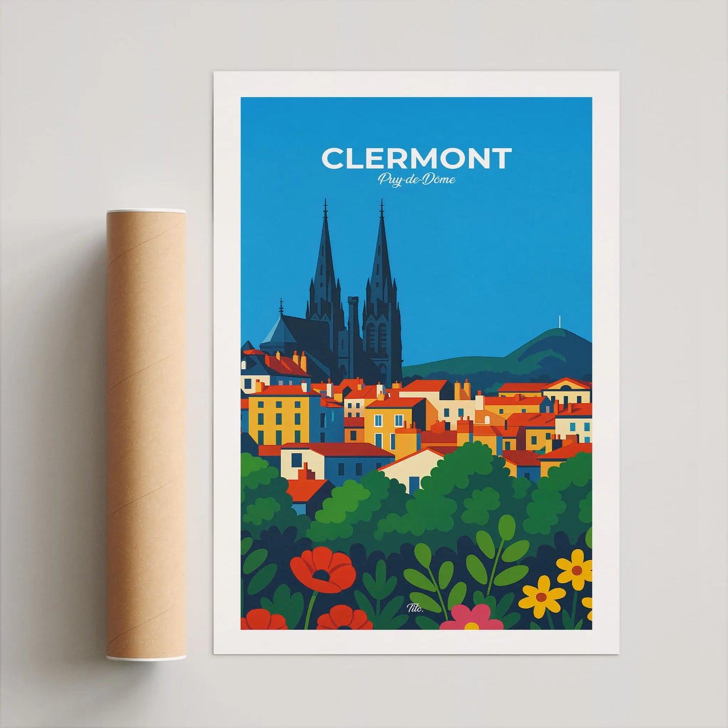 Affiche Clermont-Ferrand