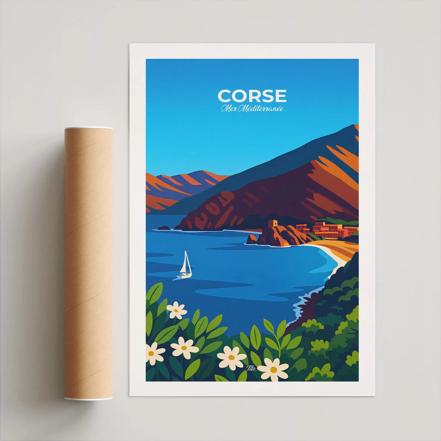 Affiche Corse