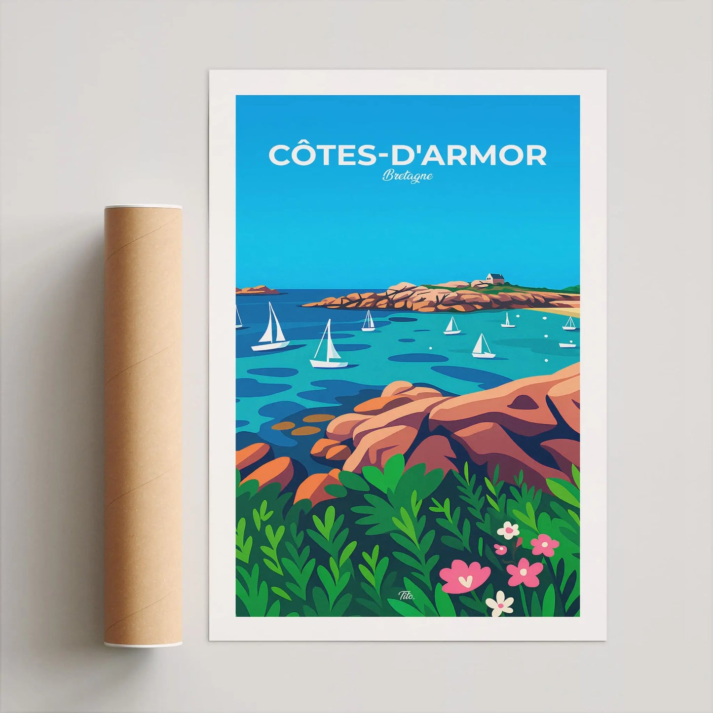 Affiche Côtes-d'Armor