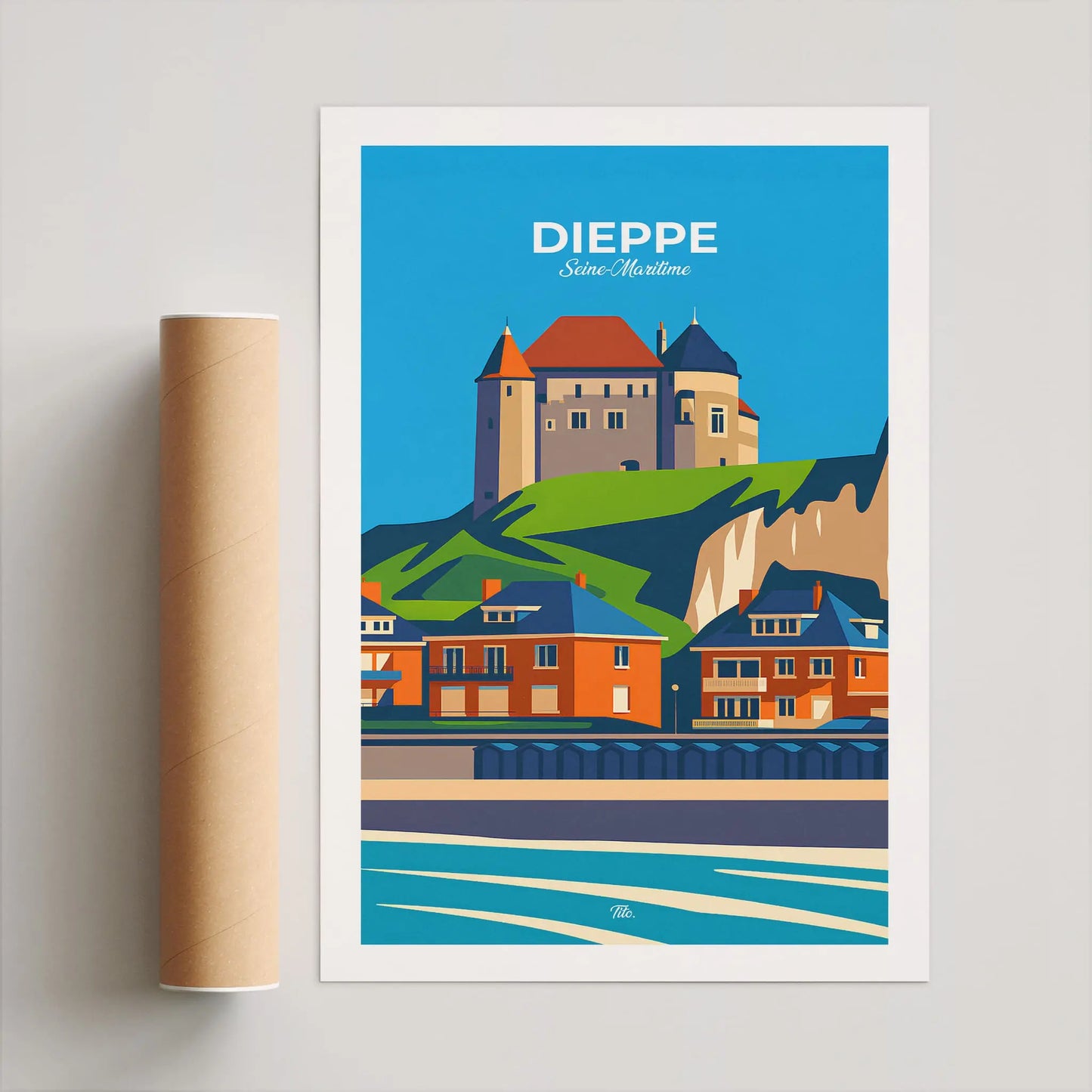 Affiche Dieppe