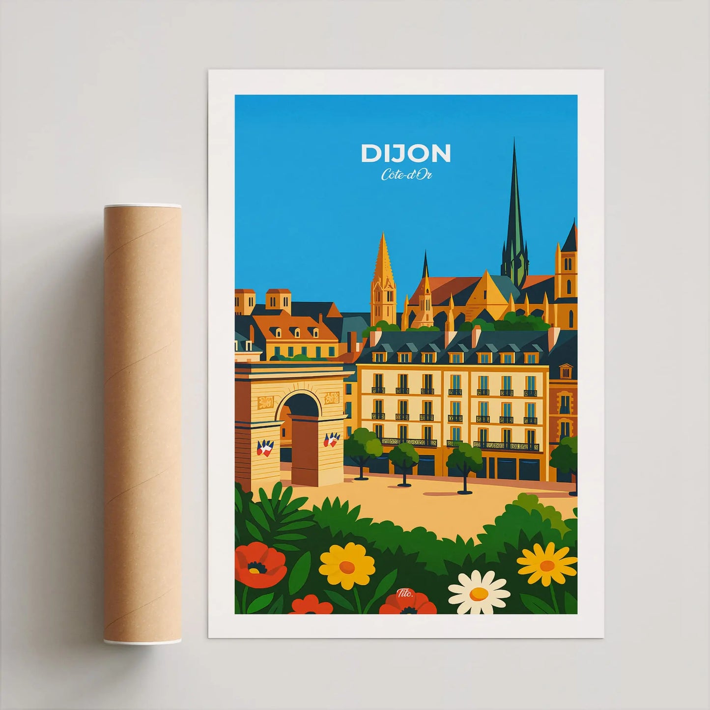 Affiche Dijon