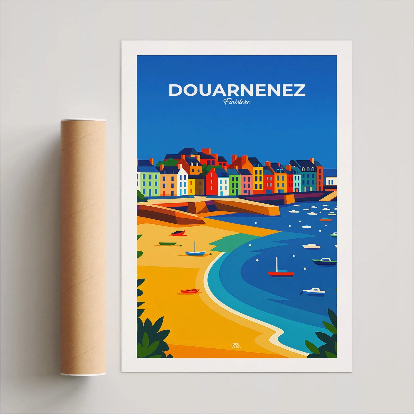 Affiche Douarnenez