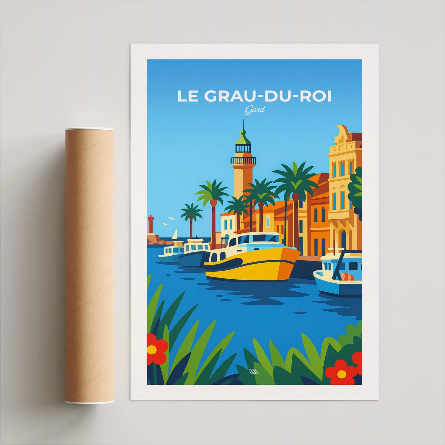Affiche Le Grau-du-Roi